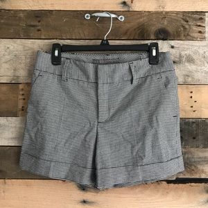 ZARA Houndstooth Shorts